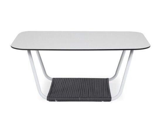 "Глория" журнальный стол 90х60см из HPL, цвет "молочный", изображение 2 | Интернет магазин мебели и декора LifeDekor