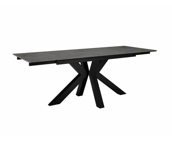 Стол DikLine SFE140 Керамика мрамор Бронза/подстолье черное/опоры черные (2 уп.), изображение 5 | Интернет магазин мебели и декора LifeDekor