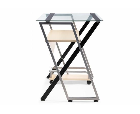 Офисная мебель Gunar silver gray / clear glass, изображение 4 | Интернет магазин мебели и декора LifeDekor