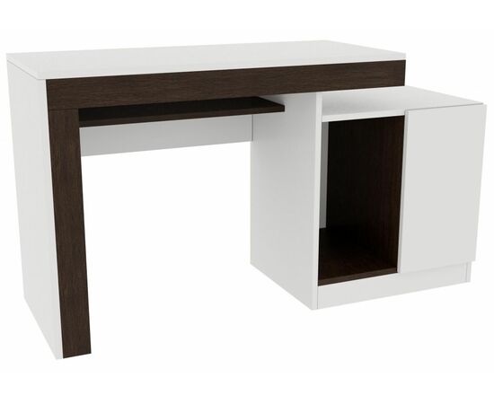 Компьютерный стол Модена белый / венге | Интернет магазин мебели и декора LifeDekor
