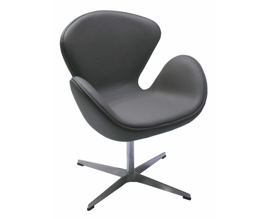 Кресло SWAN STYLE CHAIR серый | Интернет магазин мебели и декора LifeDekor