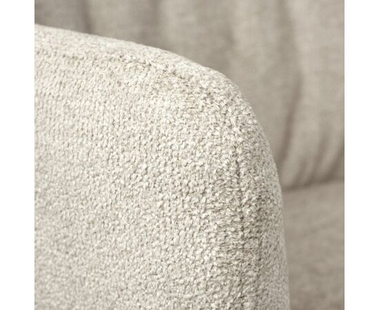 Стул Grant латте шенил на поворотном механизме, изображение 6 | Интернет магазин мебели и декора LifeDekor