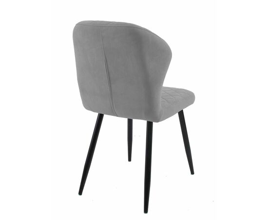 Стул DikLine 239М B22 GREY, ножки черные, изображение 3 | Интернет магазин мебели и декора LifeDekor