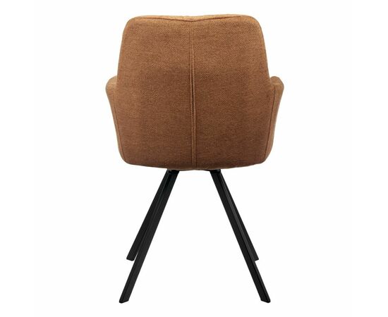 Стул Grant терракотовый шенил на поворотном механизме, изображение 4 | Интернет магазин мебели и декора LifeDekor