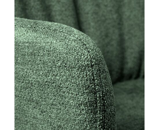 Стул Grant зелёный шенил на поворотном механизме, изображение 6 | Интернет магазин мебели и декора LifeDekor