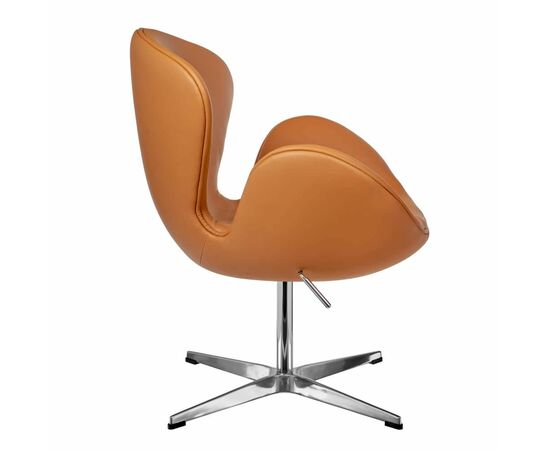 Кресло SWAN STYLE CHAIR оранжевый, изображение 3 | Интернет магазин мебели и декора LifeDekor