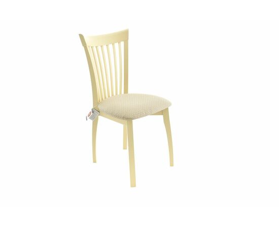 Стул Тулон, Слоновая кость/Жаккард Атина 160/1, изображение 3 | Интернет магазин мебели и декора LifeDekor