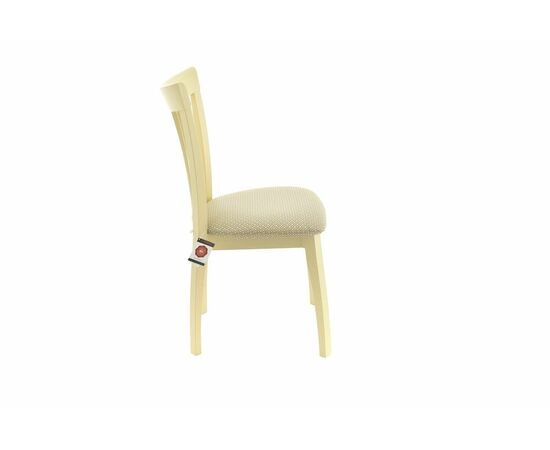 Стул Тулон, Слоновая кость/Жаккард Атина 160/1, изображение 7 | Интернет магазин мебели и декора LifeDekor