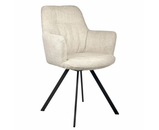 Стул Grant латте шенил на поворотном механизме | Интернет магазин мебели и декора LifeDekor