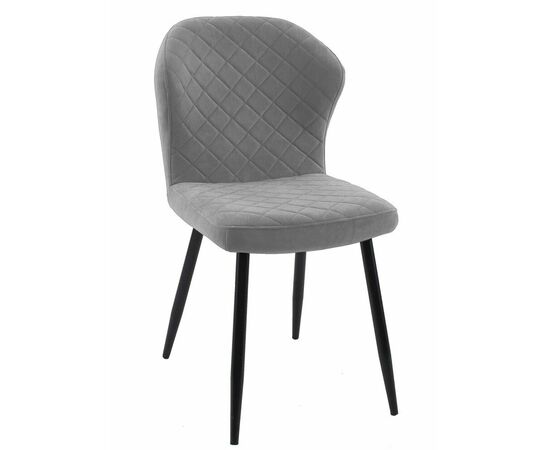Стул DikLine 239М B22 GREY, ножки черные | Интернет магазин мебели и декора LifeDekor
