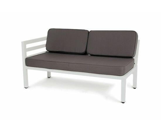 "Глория" модуль диванный правый, каркас из алюминия | Интернет магазин мебели и декора LifeDekor