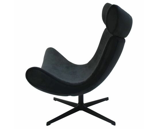 Кресло TORO графит, искусственная замша, изображение 4 | Интернет магазин мебели и декора LifeDekor