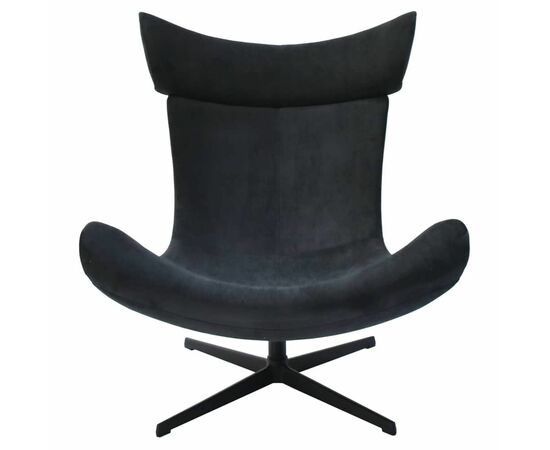 Кресло TORO графит, искусственная замша, изображение 2 | Интернет магазин мебели и декора LifeDekor