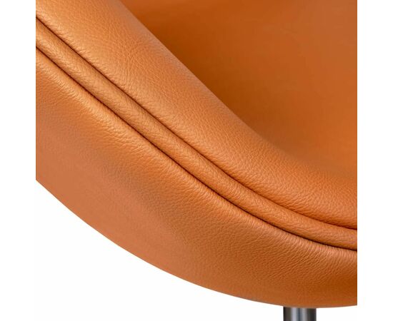 Кресло SWAN STYLE CHAIR оранжевый, изображение 5 | Интернет магазин мебели и декора LifeDekor