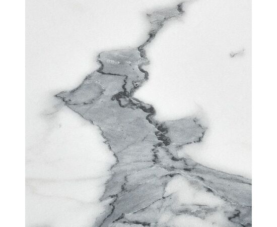 Стол Rudolf круглый раскладной 100-130x100x75см, белый мрамор, белый, изображение 13 | Интернет магазин мебели и декора LifeDekor