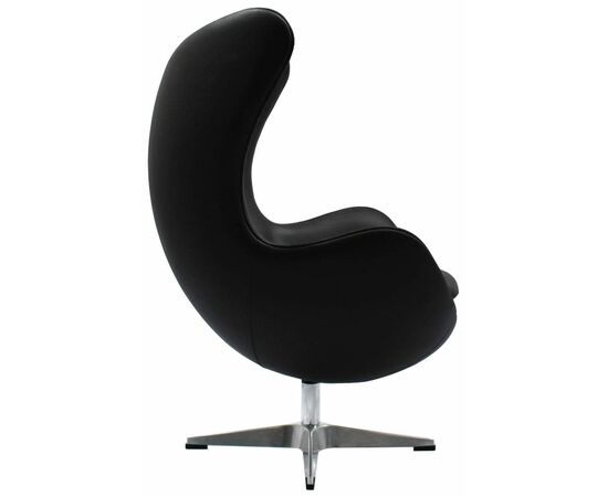 Кресло EGG STYLE CHAIR чёрный, изображение 2 | Интернет магазин мебели и декора LifeDekor