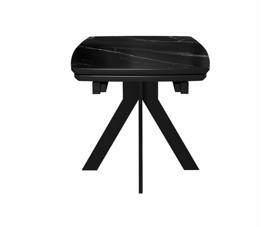 Стол DikLine DKU120 Керамика Черный мрамор/подстолье черное/опоры черные (2 уп.), изображение 6 | Интернет магазин мебели и декора LifeDekor