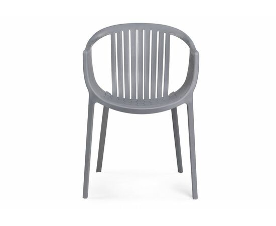 Пластиковый стул Боркас серый, изображение 4 | Интернет магазин мебели и декора LifeDekor