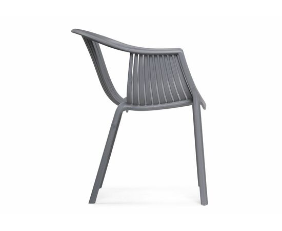 Пластиковый стул Боркас серый, изображение 5 | Интернет магазин мебели и декора LifeDekor