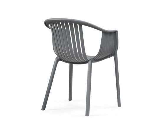 Пластиковый стул Боркас серый, изображение 6 | Интернет магазин мебели и декора LifeDekor