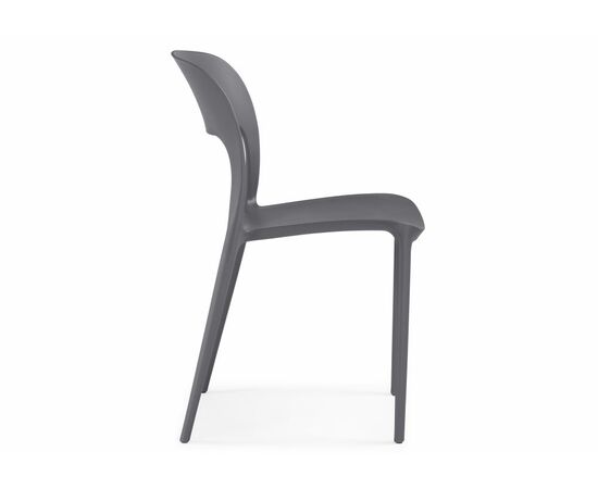 Пластиковый стул Эгри серый, изображение 3 | Интернет магазин мебели и декора LifeDekor