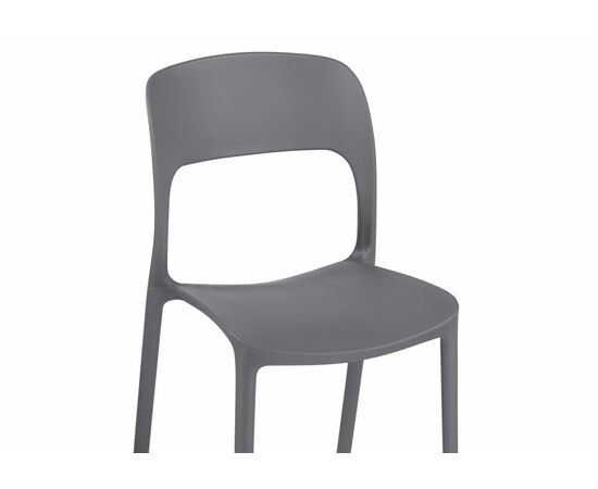 Пластиковый стул Эгри серый, изображение 5 | Интернет магазин мебели и декора LifeDekor