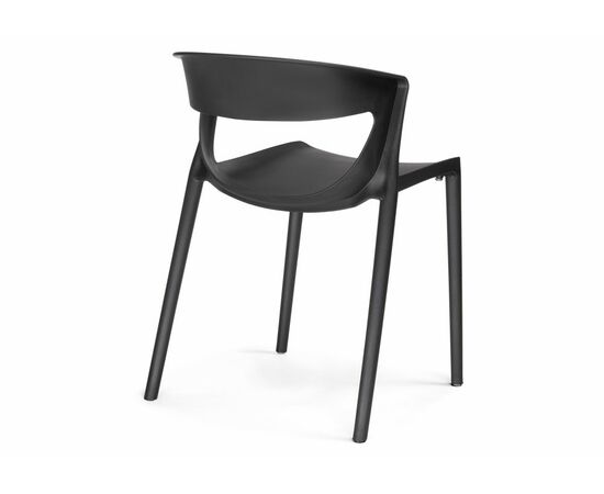 Пластиковый стул Градно черный, изображение 6 | Интернет магазин мебели и декора LifeDekor