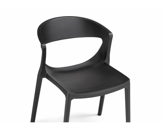 Пластиковый стул Градно черный, изображение 7 | Интернет магазин мебели и декора LifeDekor