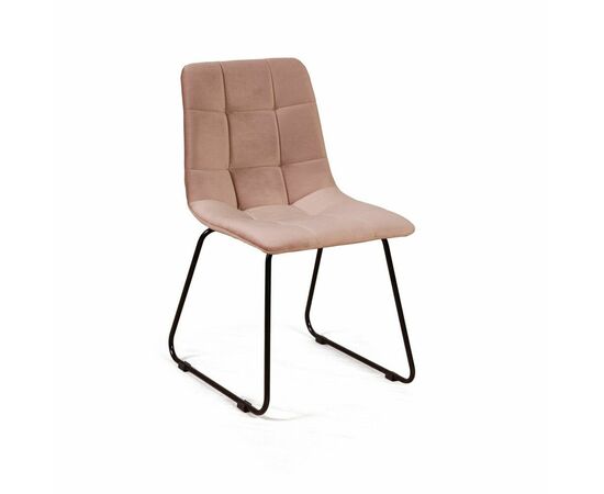 Стул Duo, бархат бежевый 5, изображение 3 | Интернет магазин мебели и декора LifeDekor
