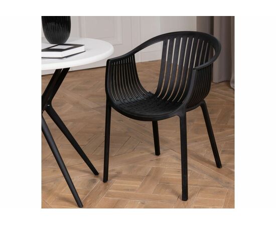Пластиковый стул Боркас черный, изображение 3 | Интернет магазин мебели и декора LifeDekor