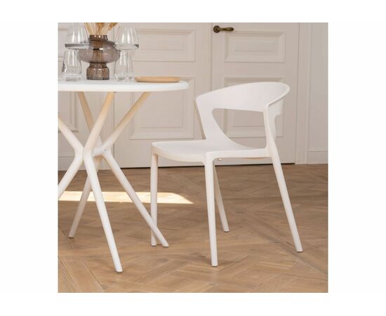 Пластиковый стул Градно белый, изображение 3 | Интернет магазин мебели и декора LifeDekor