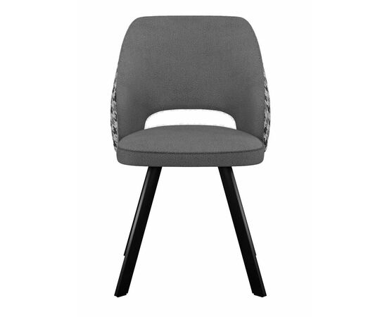 Стул DikLine 274 поворотный SB5/A3 серый, ножки черные, изображение 2 | Интернет магазин мебели и декора LifeDekor