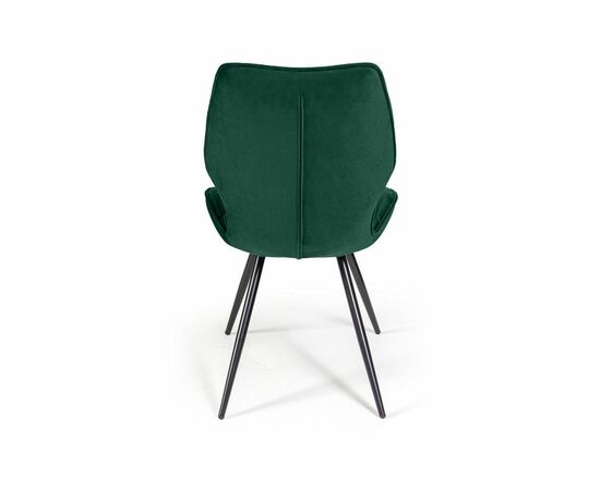 Стул Flash ромб, бархат зеленый 19, изображение 5 | Интернет магазин мебели и декора LifeDekor