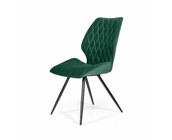 Стул Flash ромб, бархат зеленый 19 | Интернет магазин мебели и декора LifeDekor