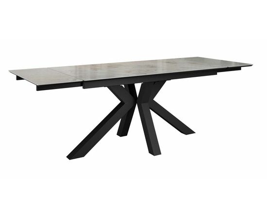 Стол DikLine SFE160 Керамика Italian Grey (глянец серый)/подстолье черное/опоры черные (2 уп.), изображение 7 | Интернет магазин мебели и декора LifeDekor