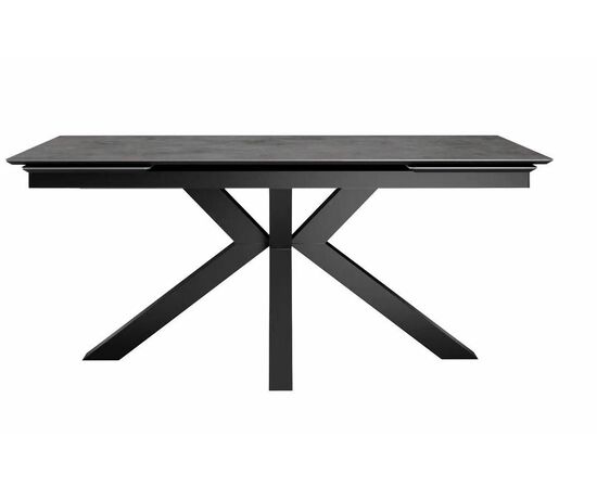 Стол DikLine SFE160 Керамика мрамор Бронза/подстолье черное/опоры черные (2 уп.), изображение 8 | Интернет магазин мебели и декора LifeDekor