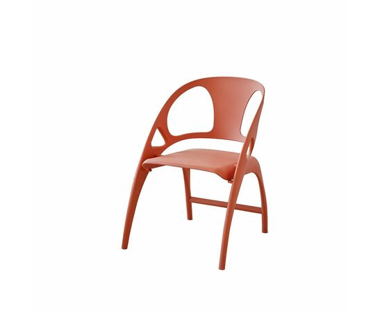 Стул пластиковый Lilu малиновый | Интернет магазин мебели и декора LifeDekor