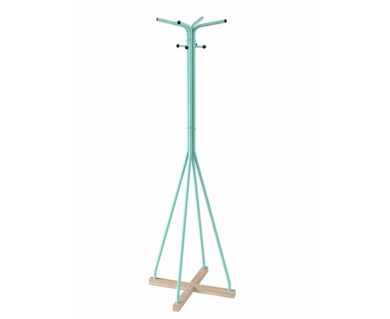Вешалка напольная Галилео 218 бирюзовый/шимо | Интернет магазин мебели и декора LifeDekor