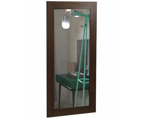 Зеркало навесное Берже 24-105 темно-коричневый 105 см х 65 см | Интернет магазин мебели и декора LifeDekor