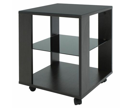 Стол журнальный BeautyStyle 6 венге/стекло черное | Интернет магазин мебели и декора LifeDekor