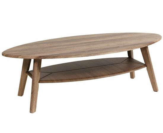 Стол журнальный Серфинг грецкий орех/акация | Интернет магазин мебели и декора LifeDekor