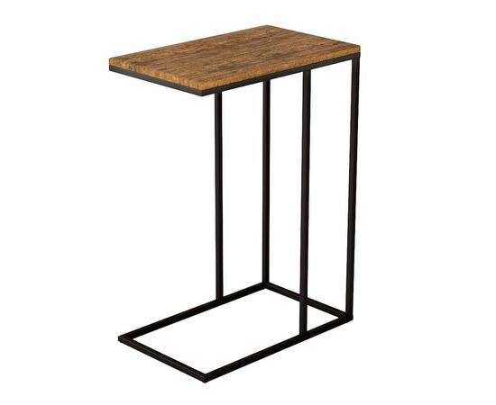 Стол придиванный Агами дуб американский/чёрный | Интернет магазин мебели и декора LifeDekor