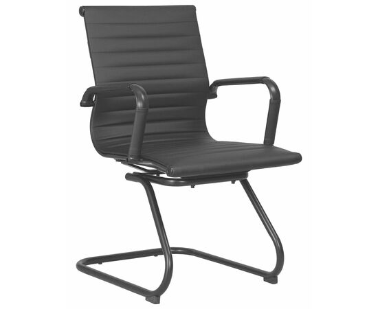Офисное кресло для посетителей DOBRIN CODY BLACK, чёрный, Вариант: чёрный | Интернет магазин мебели и декора LifeDekor