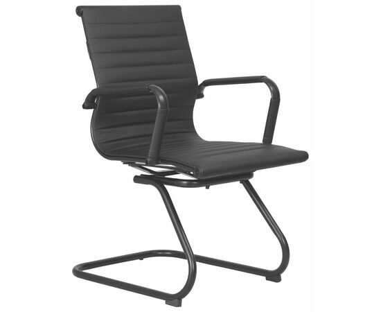 Офисное кресло для посетителей DOBRIN CODY BLACK, чёрный, Вариант: чёрный, изображение 2 | Интернет магазин мебели и декора LifeDekor