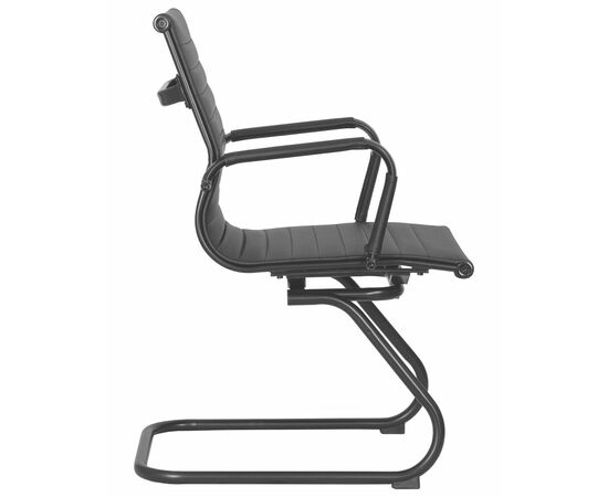 Офисное кресло для посетителей DOBRIN CODY BLACK, чёрный, Вариант: чёрный, изображение 3 | Интернет магазин мебели и декора LifeDekor