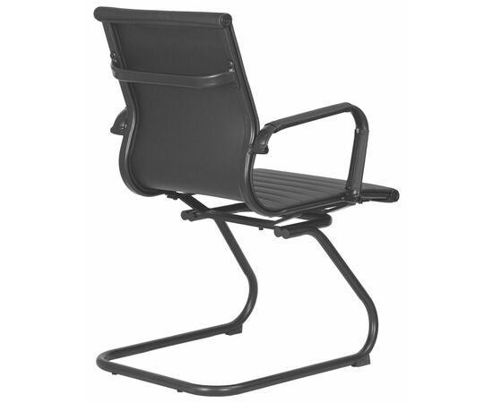 Офисное кресло для посетителей DOBRIN CODY BLACK, чёрный, Вариант: чёрный, изображение 4 | Интернет магазин мебели и декора LifeDekor