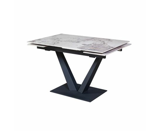 Стол раскладной Malibu (120+30+30), керамика глянцевая Pandora | Интернет магазин мебели и декора LifeDekor