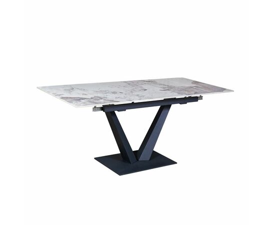 Стол раскладной Malibu (120+30+30), керамика глянцевая Pandora, изображение 13 | Интернет магазин мебели и декора LifeDekor