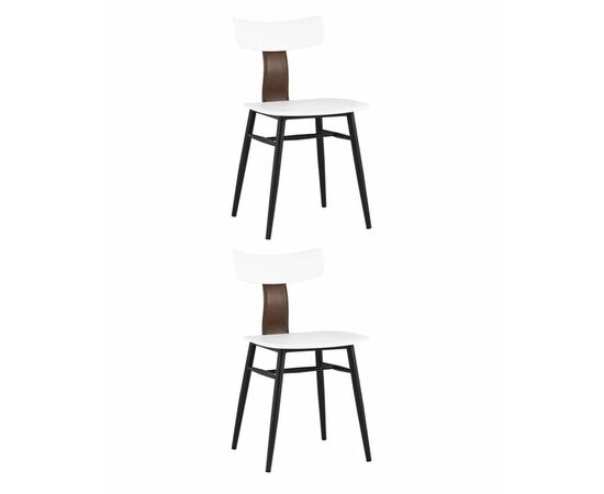 Стул ANT белый 2 шт. | Интернет магазин мебели и декора LifeDekor