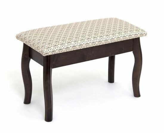 Банкетка из массива березы (каркас Венге/ ткань Лоди 29/2), изображение 3 | Интернет магазин мебели и декора LifeDekor